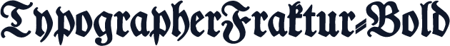 TypographerFraktur-Bold