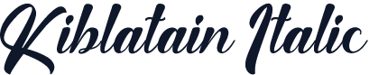 Kiblatain Italic