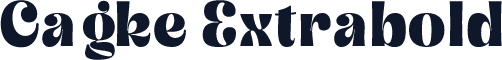 Cagke Extrabold