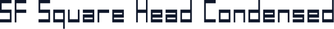 SF Square Head Condensed