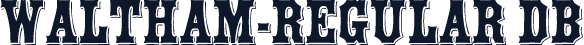 Waltham-Regular DB