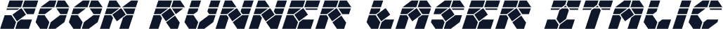 Zoom Runner Laser Italic