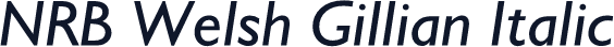 NRB Welsh Gillian Italic