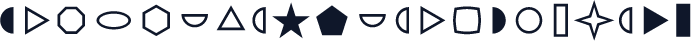 Dingbats2BasicFormsOT