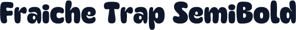 Fraiche Trap SemiBold