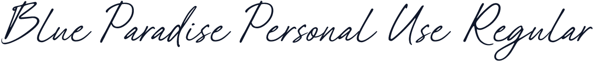 Blue Paradise Personal Use Regular
