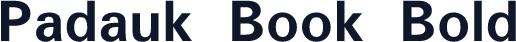 Padauk Book Bold