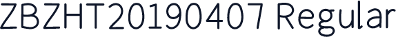 ZBZHT20190407 Regular
