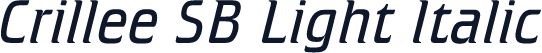 Crillee SB Light Italic