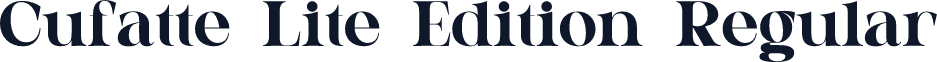 Cufatte Lite Edition Regular
