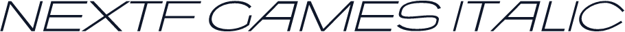 NextF Games Italic