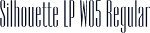 Silhouette LP W05 Regular