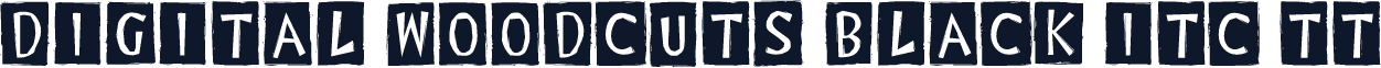 Digital Woodcuts Black ITC TT