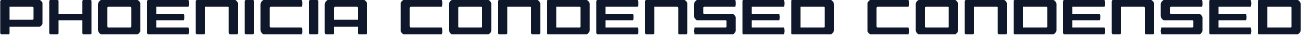Phoenicia Condensed Condensed