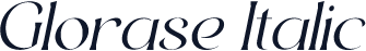 Glorase Italic