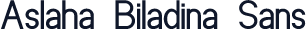 Aslaha Biladina Sans