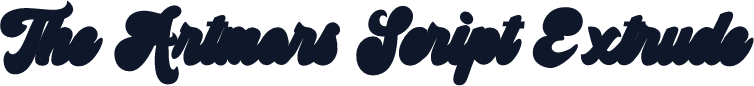 The Artmars Script Extrude