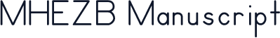 MHEZB Manuscript