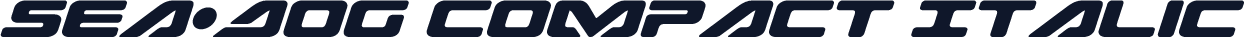 Sea-Dog Compact Italic