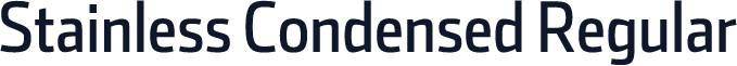 Stainless Condensed Regular