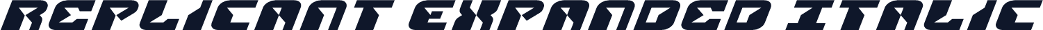 Replicant Expanded Italic