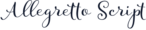 Allegretto Script