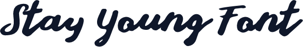 Stay Young Font