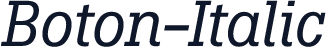 Boton-Italic