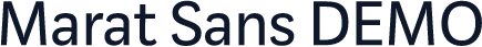 Marat Sans DEMO