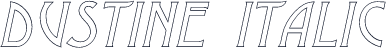 Dustine Italic