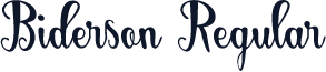 Biderson Regular