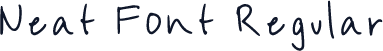Neat Font Regular