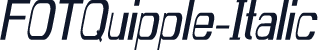 FOTQuipple-Italic
