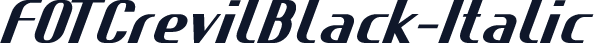 FOTCrevilBlack-Italic