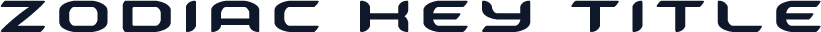 Zodiac Key Title