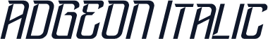 ADGEON Italic
