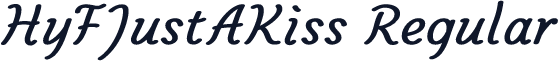 HyFJustAKiss Regular