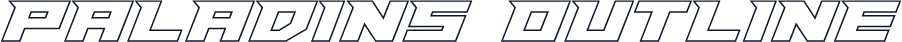 Paladins Outline