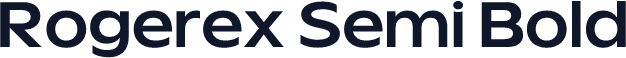 Rogerex Semi Bold