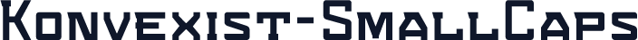 Konvexist-SmallCaps