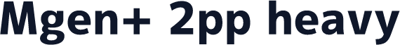 Mgen+ 2pp heavy