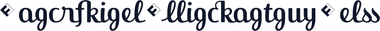 Jackie-Ligatures