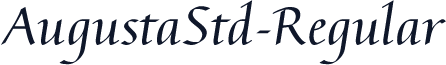 AugustaStd-Regular