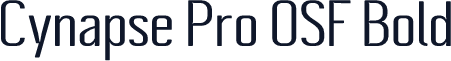Cynapse Pro OSF Bold
