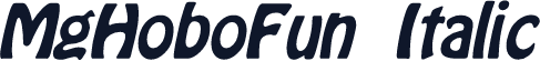 MgHoboFun Italic