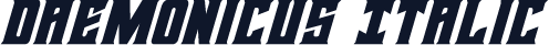 Daemonicus Italic