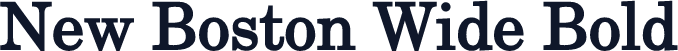 New Boston Wide Bold