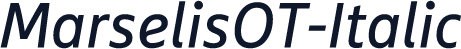 MarselisOT-Italic