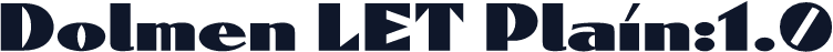 Dolmen LET Plain:1.0