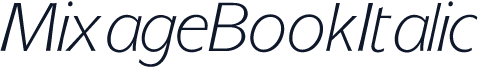 MixageBookItalic